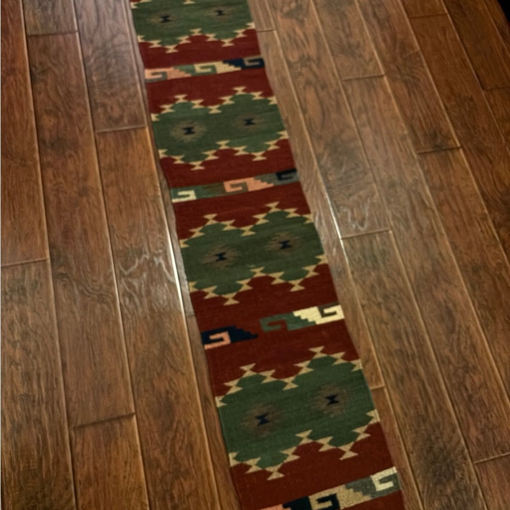 Handmade long rug